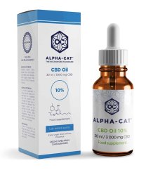 Alpha-CAT CBD ზეთი 10%, 30 მლ, 3000 მგ