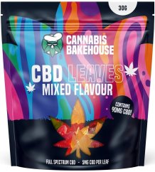 Cannabis Bakehouse - CBD kummilised lehed Sega, 18 pcs x 5 mg CBD