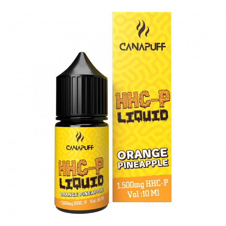 CanaPuff HHCP liquido Orange Pineapple, 1500 mg, 10 ml
