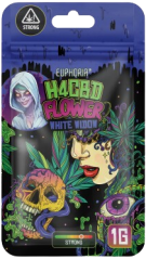 Euphoria H4CBD Blomster Hvid Enke, H4CBD 25 %, 1 g