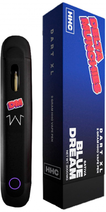Delta Munchies Blue Dream 2G HHC Dart XL, 2000მგ
