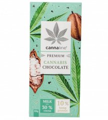 CANNALINE Cannabis Ciocolată cu lapte și ciocolată 80g