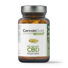 CannabiGold Terpenes+ CBD kapsule 60 x 10 mg