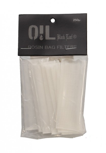 Oil Black Leaf Rosin Filter Bags 30 mm x 80 mm, 30 u - 250 u, 10 pcs