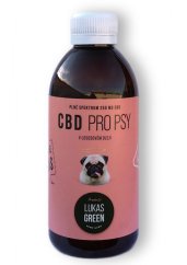 Lukas Green CBD pour les chiens dans huile de saumon 250 ml, 250 mg