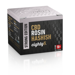 Eighty8 Rosin Hash 25 % CBD, 1 gram