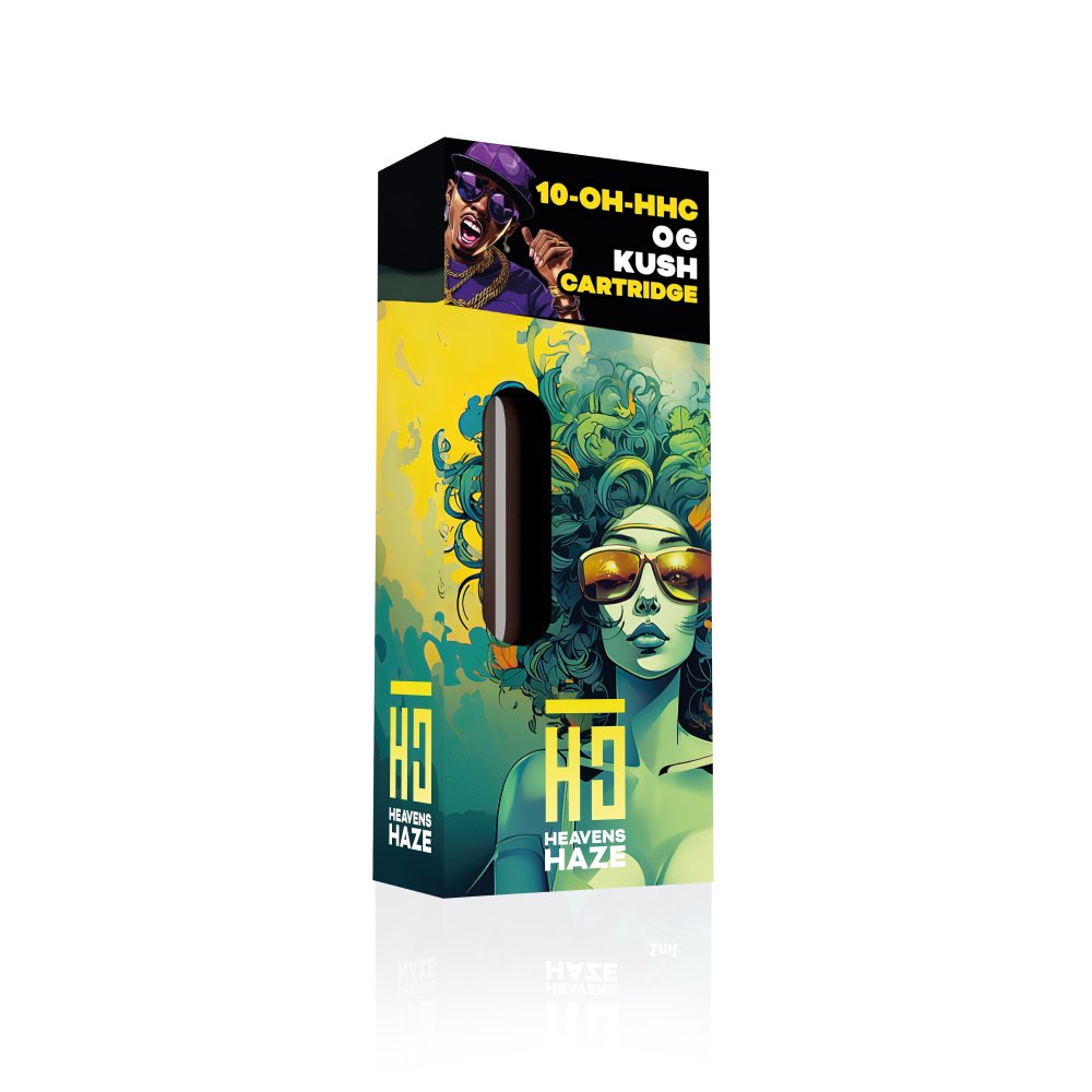 Heavens Haze 10-OH-HHC Cartridge OG Kush, 1ml