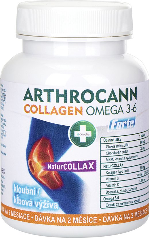 Annabis Arthrocann jel 75 ml + Arthrocann Collagen Omega 3-6 60 tablet