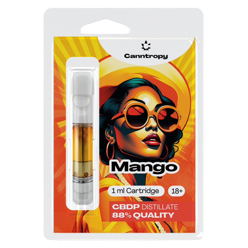 Canntropy CBDP Cartridge Mango, CBDP 88% jakość, 1 ml
