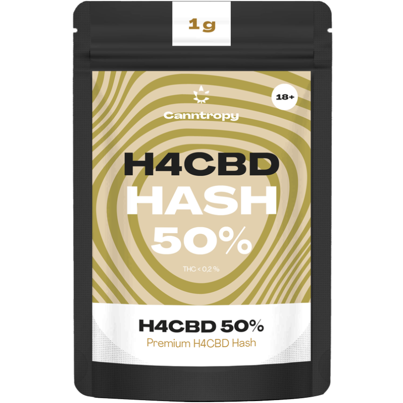 Canntropy H4CBD Hash 50 %, 1 g - 100 grammaa