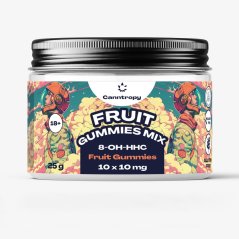 Canntropy 8-OH-HHC Fruit Gummies Mix, 10 st x 10 mg, 100 mg 8-OH-HHC, 25 g