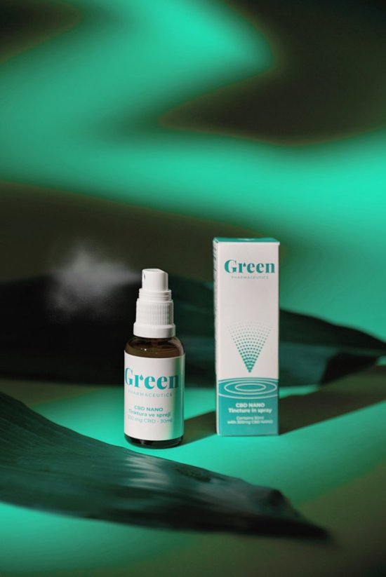 Green Pharmaceutics Nano CBD sprey – 300mg, 30 ml
