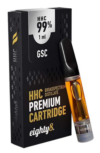 Eighty8 HHC uložak GSC - 99 % HHC, 1 ml