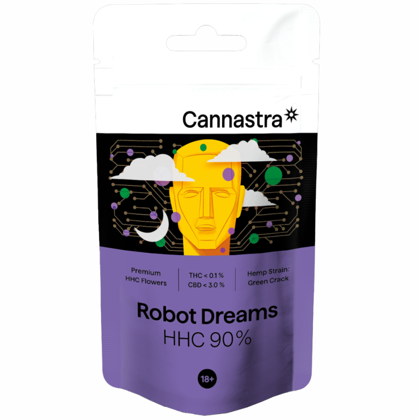 Cannastra HHC Fiore Robot Sogni 90 %, 1 g - 100 g