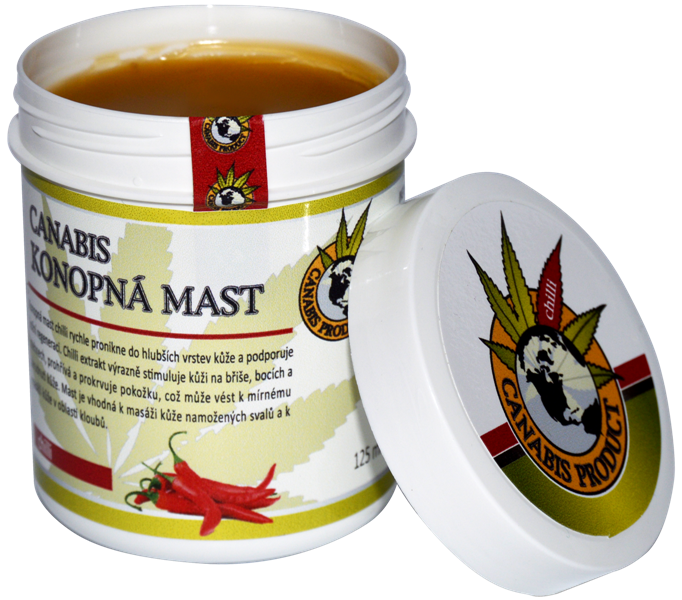 Canabis Product Hemp ointment with chili  60 ml