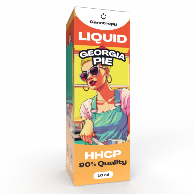 Canntropy HHCP Liquid Georgia Pie, jakość HHCP 90%, 10ml