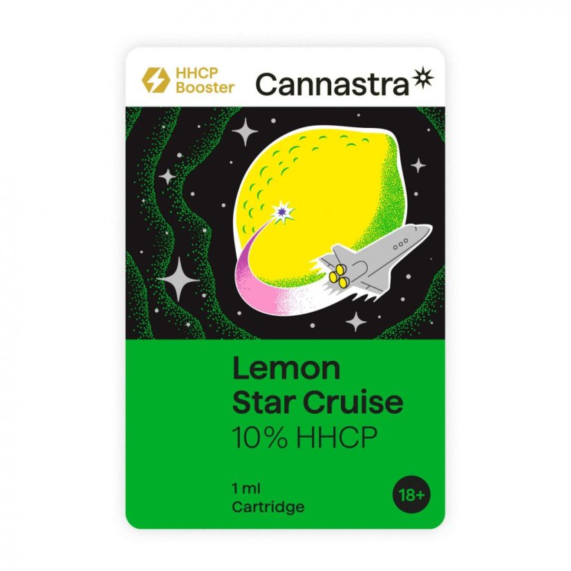 Cannastra Картридж HHCP Круїз «Лимонна зірка»., 10%, 1 мл