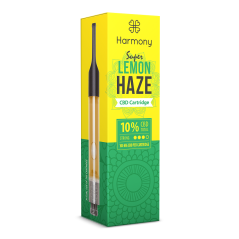 Harmony CBD Penna - Super foschia al limone Cartuccia - 100 mg di CBD, 1 ml