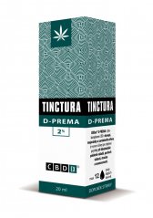 CBDex Tintura D-PREMA 2% 20 ml