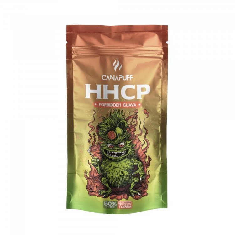 CanaPuff HHCP zieds AIZLIEGTA GVAAVA, 50 % HHCP, 1 g - 5 g