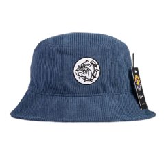 The Bulldog Bucket Hat s Výšivkou Námořnická Modř