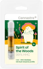 Cannastra HHC kazeta Spirit of the Woods (OG Kush), 99 %, 0,5 ml