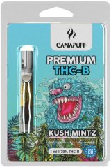 CanaPuff THCB-kassett Kush Mintz, THCB 79 %, 1 ml