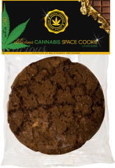 Cannabis Space Cookie Chocolate - Kartong (24 esker)