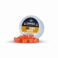 Cannabis Bakehouse CBD kocky - Pomaranč, 30 g, 22 ks x 5 mg CBD