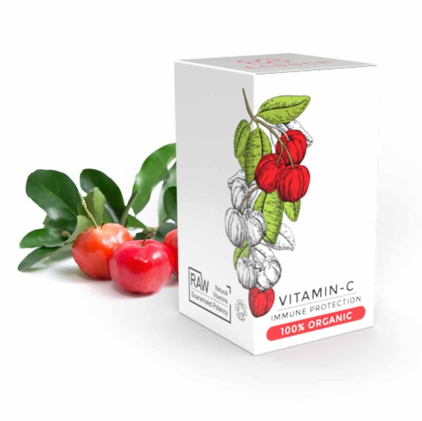 Endoca Organický vitamín C, 60 kapsúl