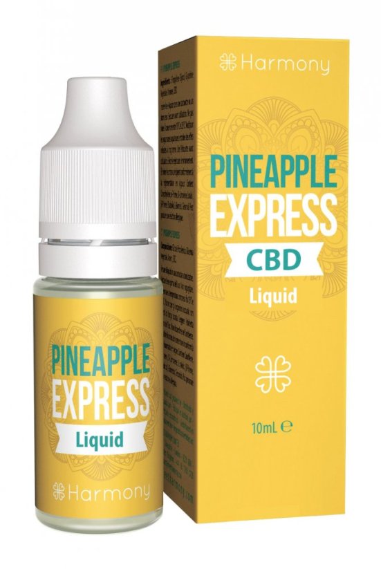 Harmony CBD Liquid Pineapple Express 10 ml, 30-600 mg CBD:tä