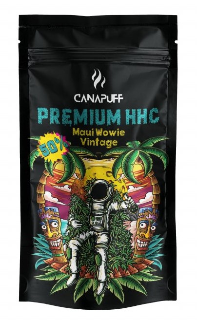 CanaPuff - Maui Wowie Vintage 50 % - Premium HHC - P Blomma, 1g - 5g