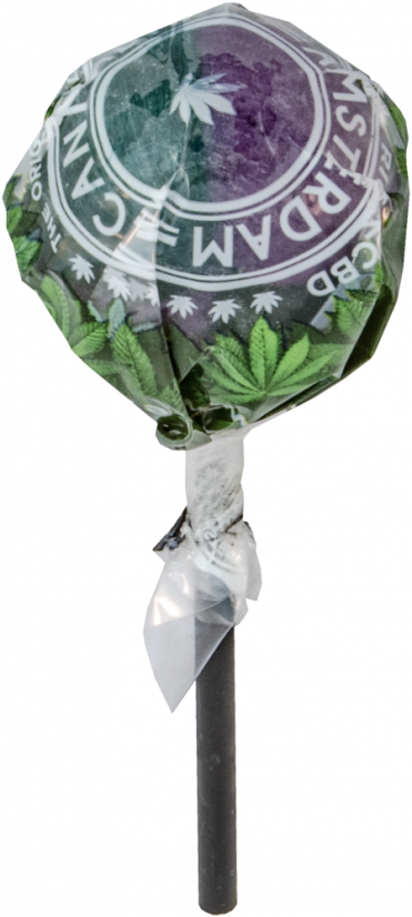 Lollies Cannabis Blueberry Haze – karton ekspozycyjny (70 lizaków)