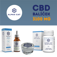 Alpha-CAT CBD-paketti - 3100 mg