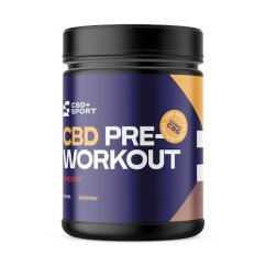CBD+ Sport CBD Pre-Workout Produkt mit Kirschgeschmack, 300 mg CBD, (400 g)