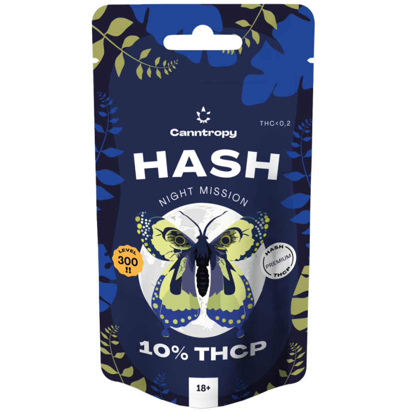 Canntropy THCP Hash Night Mission, 10 % THCP, 1 g – 100 g