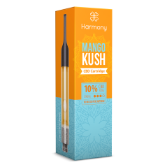 Harmony CBD Pen - Mango Kush Cartridge - 100 mg CBD, (1 ml)