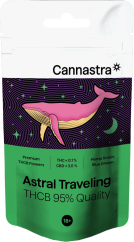 Cannastra THCB Fiore Astral Travelling, qualità THCB 95%, 1g - 100 g