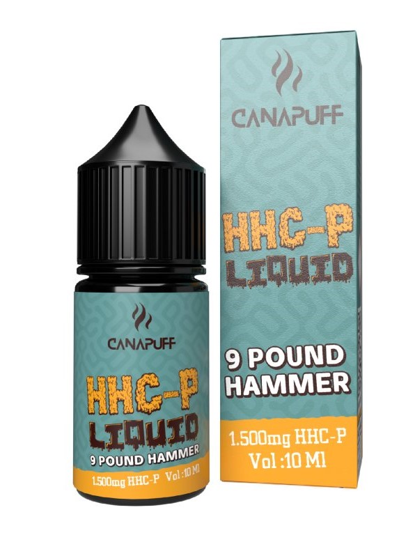 CanaPuff HHCP Liquid 9 Pound Hammer, 1500 mg, 10 ml | Canatura