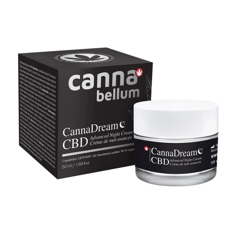 Cannabellum CBD CannaDream advancet éjszakai krém, 50 ml
