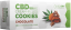 Cookies Mimlijin bil-Krema taċ-Ċikkulata MediCBD (90 mg) - Kartuna (18-il pakkett)