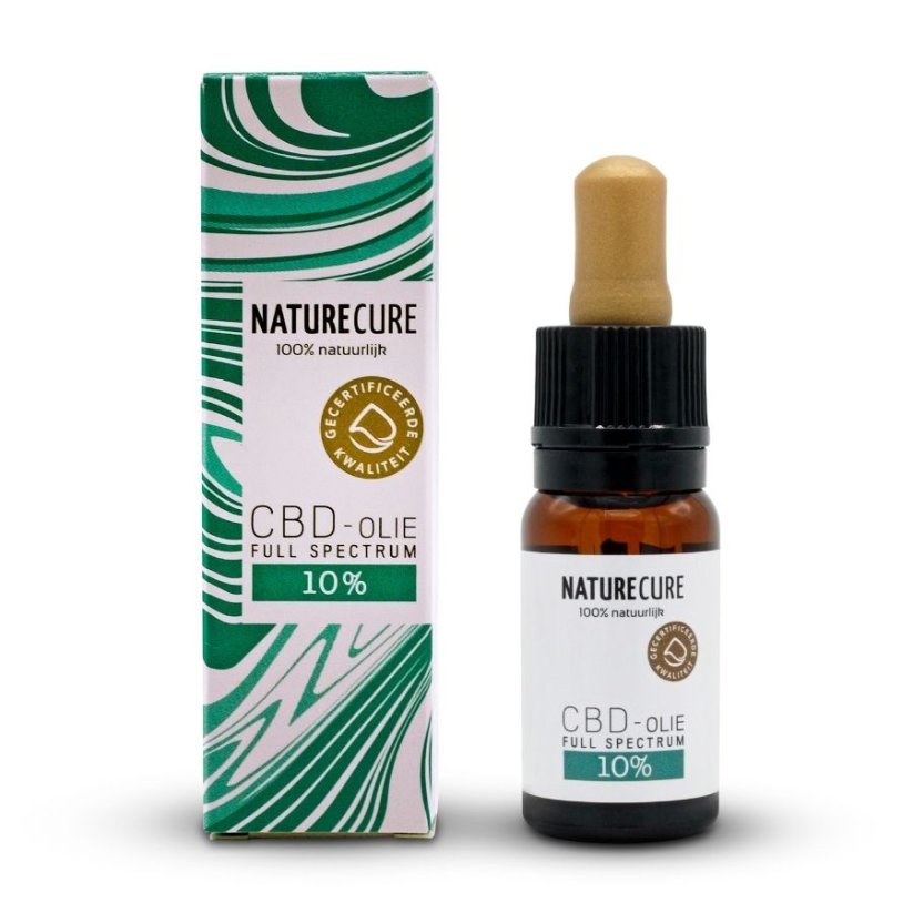 Nature Cure Fuldspektret CBD-olie, 10 %, 1000 mg, 10 ml