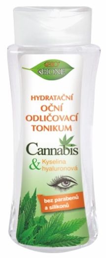 Bione Cannabis Hydratant Démaquillant pour les yeux tonique, 255 ml - paquet de 12 pièces