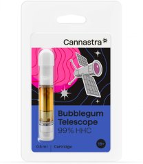 Cannastra HHC Cartridge Bubblegum Telescope, 99%, 0,5 ml