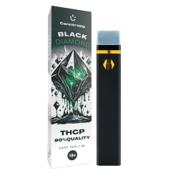 Canntropy THCP Vape Pen Black Diamond, THCP 90% kvalitet, 1 ml
