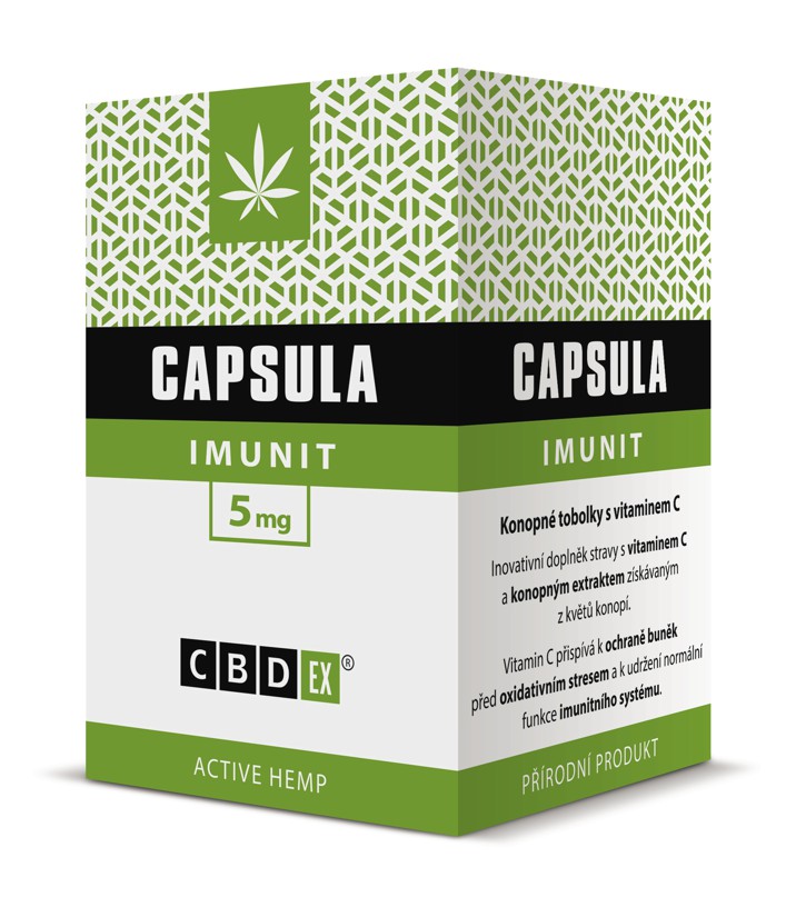 CBDex CBD Imunit kapsula 30 kos, 150 mg