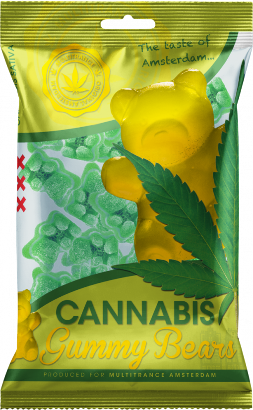 Cannabis Gummy Bears - მუყაო (40 ტომარა)