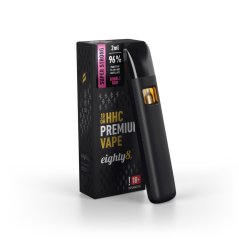 Eighty8 Stylo à vapoteuse 10-OH-HHC Bubblegum super puissant, 96 % 10-OH-HHC, 2 ml