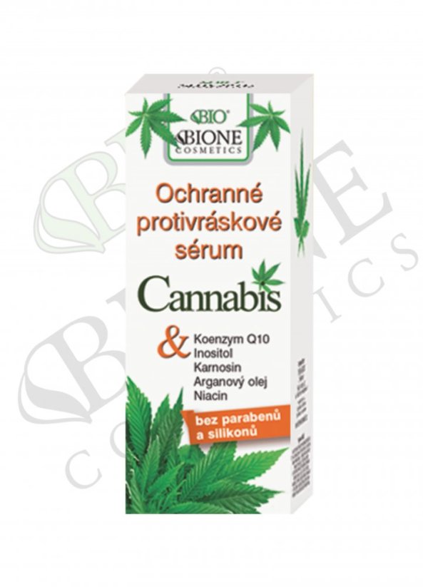 Bione Cannabis Serum Protector Antiarrugas, 40 ml