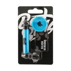 Best Buds Pipsy Metal Pipe with Mini Grinder, 4 colors
